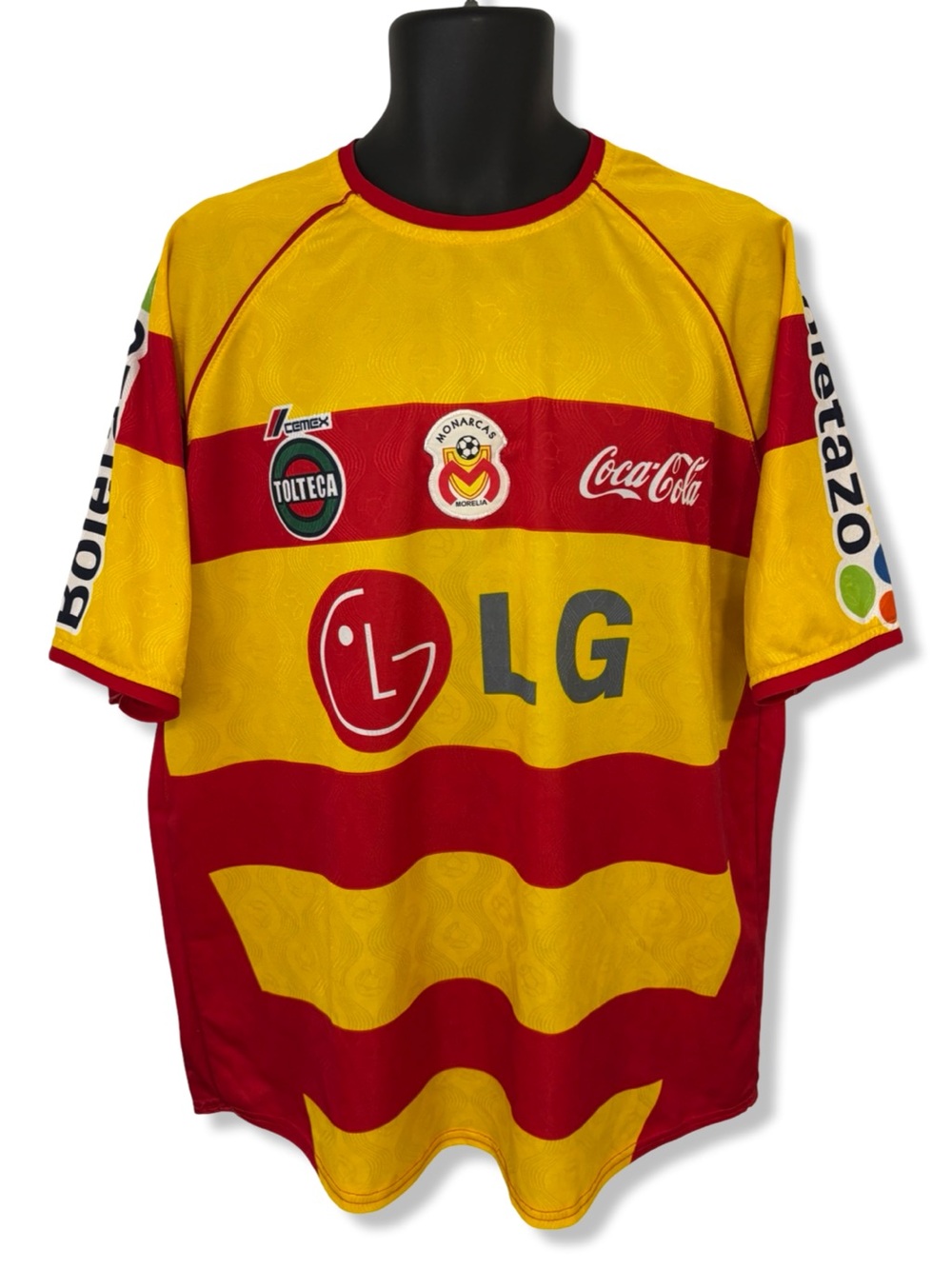 Rare Vintage Monarcas Morelia Home Soccer Jersey